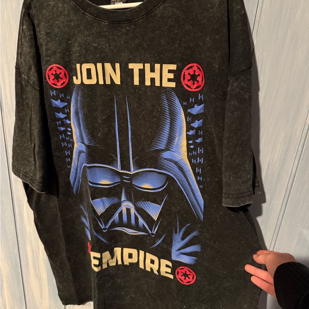 Disney Star Wars Graphic Tee - Black, Cream, Blue
